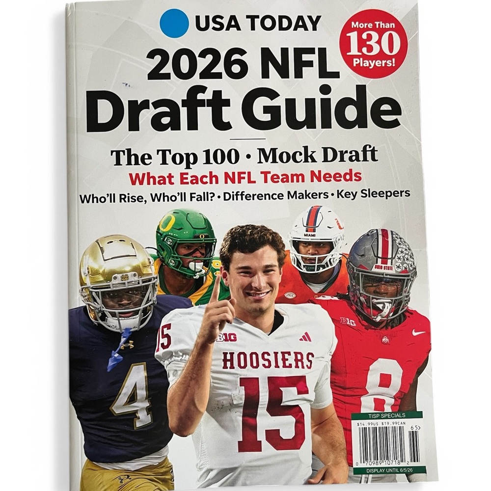 USA TODAY 2026 NFL Draft Guide Magazine